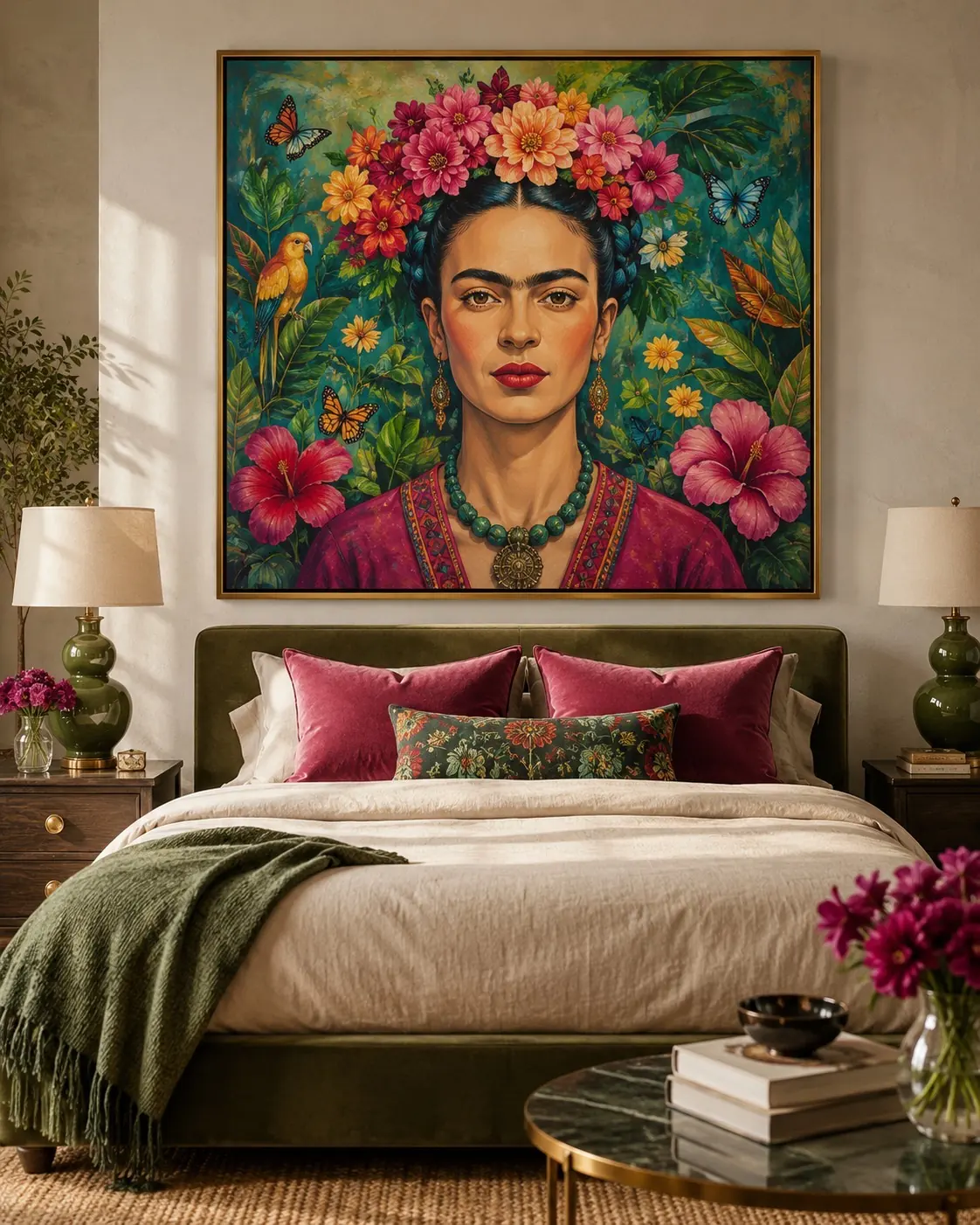 Folk portraits, and the rooms that can take them
